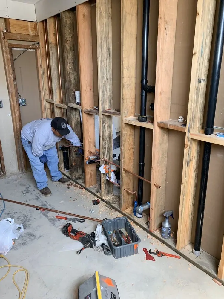 Commercial rough-in plumbing for Trenchless Sewer Repair in Hazel Crest